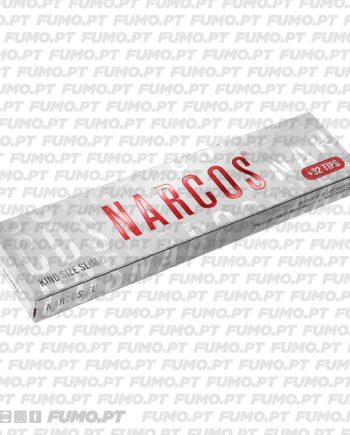 Narcos King Size Slim + Tips White Edition