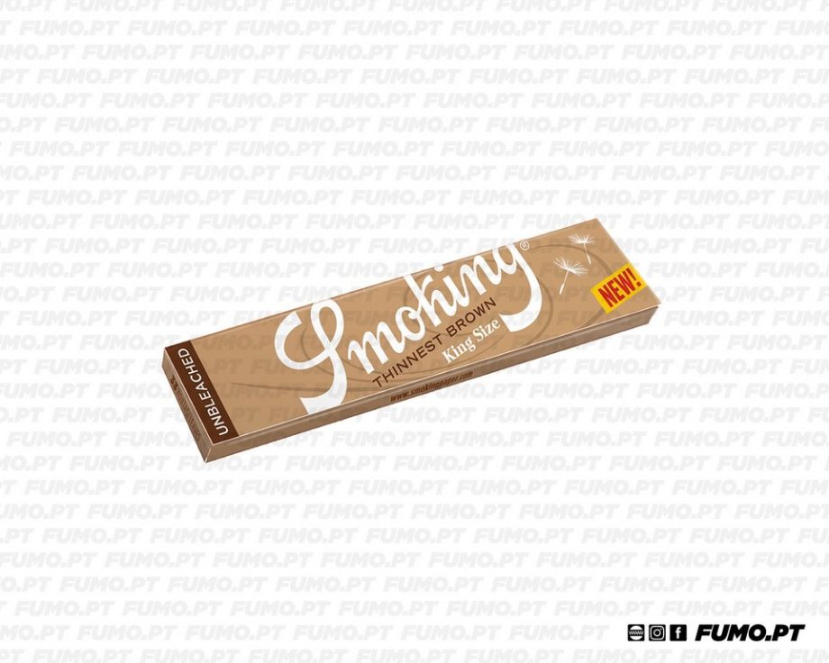 Smoking King Size Thinnest Brown