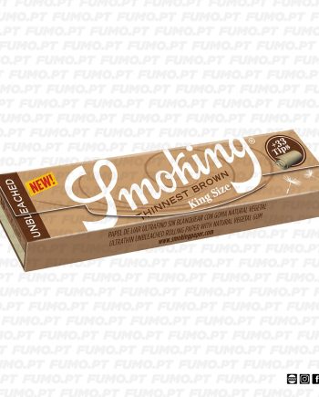 Smoking King Size Thinnest Brown + Tips