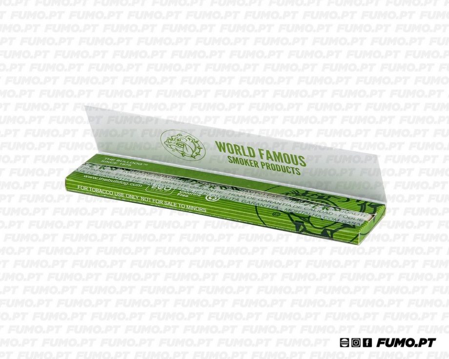 The Bulldog Amsterdam King Size Slim Green Hemp