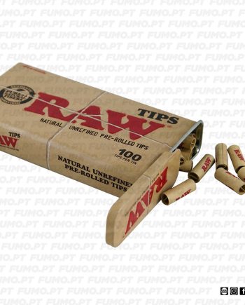 Raw Metal Box + 100 Tips Perolled