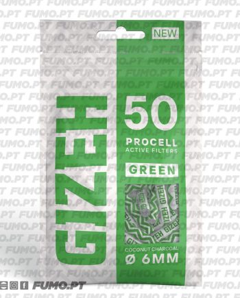 Gizeh Procell Active Filter Slim Green 50