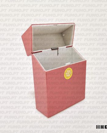 Belbox Cigarreira Pop Up Metal Bordeaux 25