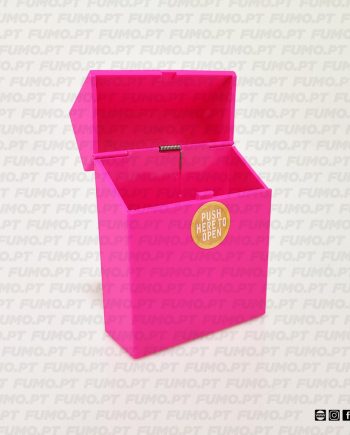 Belbox Cigarreira Pop Up Neon Rubber Rosa 25