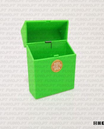 Belbox Cigarreira Pop Up Neon Rubber Verde 25