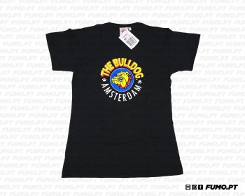 The Bulldog Amsterdam T-Shirt Original Black Ladies Large