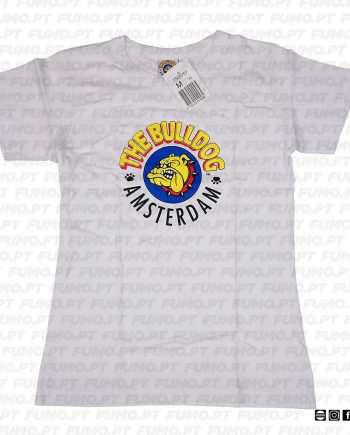 The Bulldog Amsterdam T-Shirt Original White Ladies Small