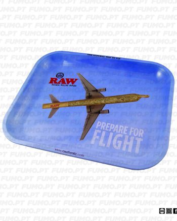 Raw Metal Rolling Tray Flying