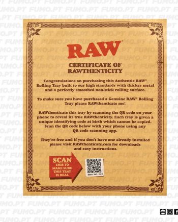 Raw Metal Round Rolling Tray