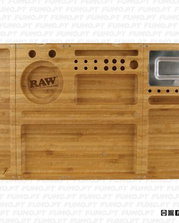 Raw Bamboo Triple Flip Rolling Tray