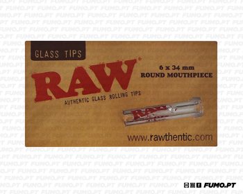 Raw Glass Tip Round