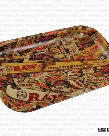 Raw Metal Rolling Tray Mix Mini
