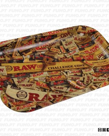 Raw Metal Rolling Tray Mix Mini