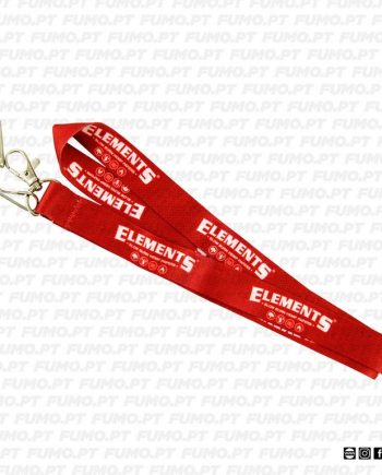 Elements Lanyard Red