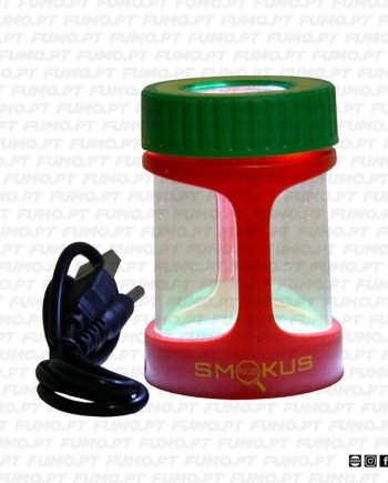 Smokus Focus Stash Jar - Rasta