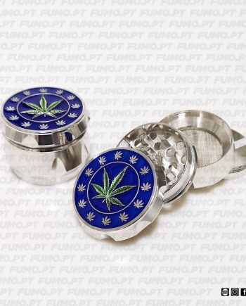 Ragga Grinder Metálico Epoxy Leaf Blue