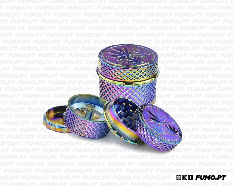Ragga Grinder Magnético Rainbow Leaf