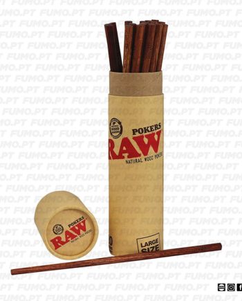Raw Wooden Poker Large