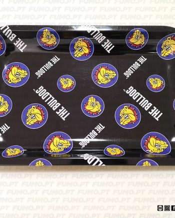 The Bulldog Metal Rolling Tray Mix Logo Small