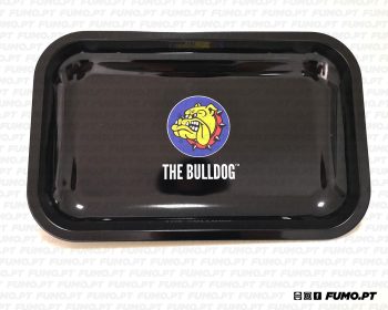 The Bulldog Metal Rolling Tray Logo Medium