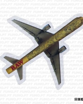 Raw Sticker Cone Plane