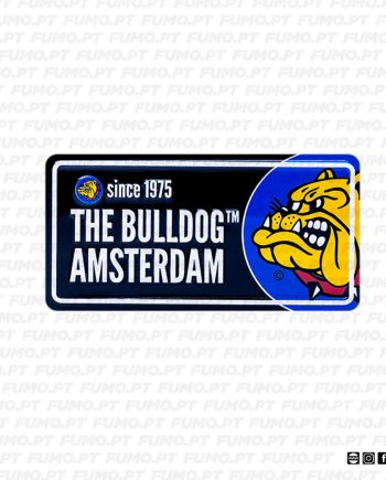 The Bulldog Magnet License Plate Black