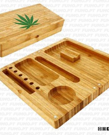 Ragga Wooden Magnet Box With Leaf