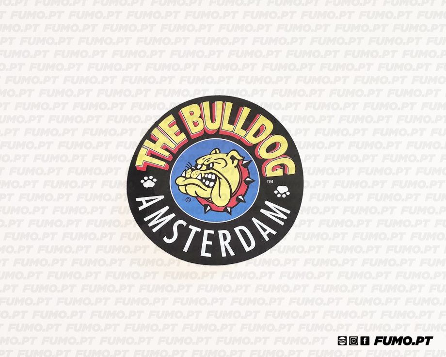 The Bulldog Amsterdam Sticker Black