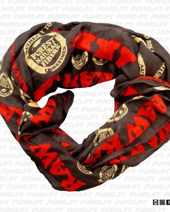 Raw Scarf Fashion Black
