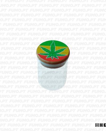 Ragga Glass Jar Leaf