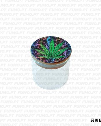 Ragga Glass Jar Leaf
