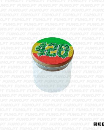 Ragga Glass Jar Leaf