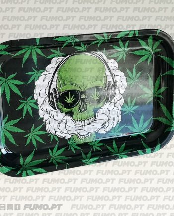 Ragga Rolling Tray Smokey Skull
