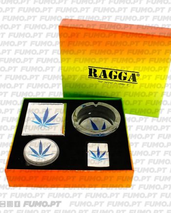 Ragga Smoking Set Blue Leaf