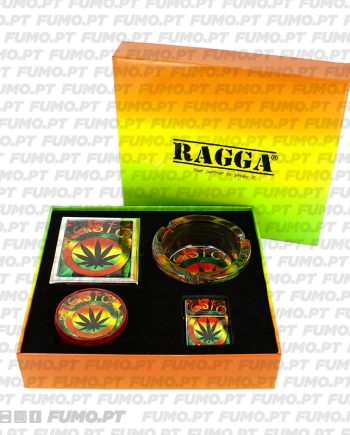 Ragga Smoking Set Rasta Leaf