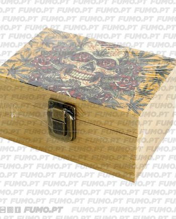 Ragga Storage Box Skull Smoking