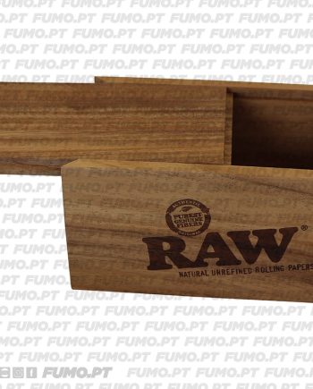 Raw Acacia Wood Box Large
