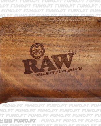 Raw Wooden Rolling Tray + Spout