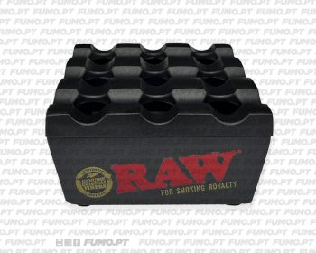 Raw Regal Metal Ashtray Black