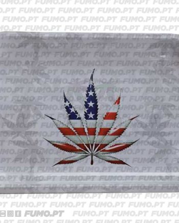 Ragga Rolling Tray US Flag Leaf