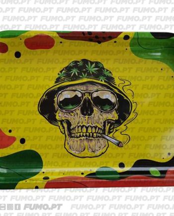 Ragga Rolling Tray Army Skull