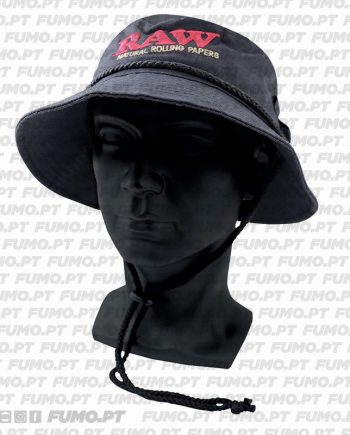 Raw Bucket Hat Black L