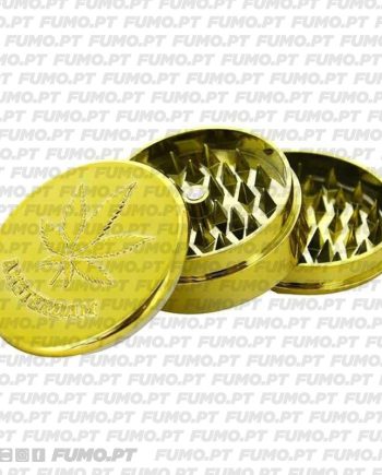 Ragga Grinder Plastic Golden Leaf Amesterdam