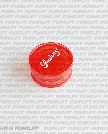 Smoking Grinder Plastic Red