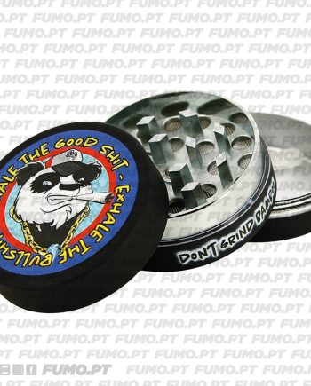 Gangsta Panda Metal Grinder Black