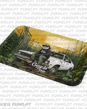 Gangsta Panda Metal Tray Street