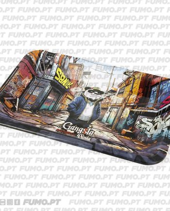 Gangsta Panda Metal Tray Street