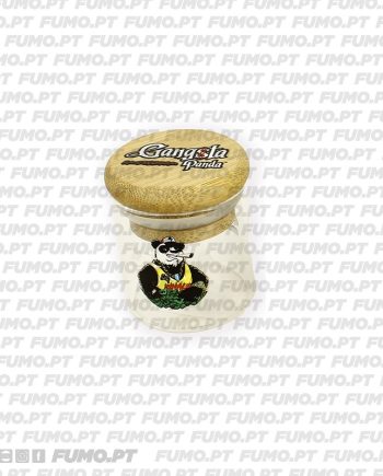 Gangsta Panda Glass Jar