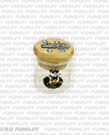 Gangsta Panda Glass Jar