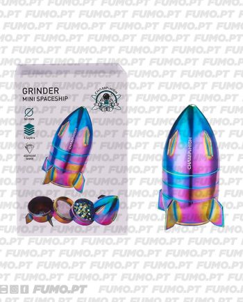 Champ High Grinder Mini Spaceship Rainbow